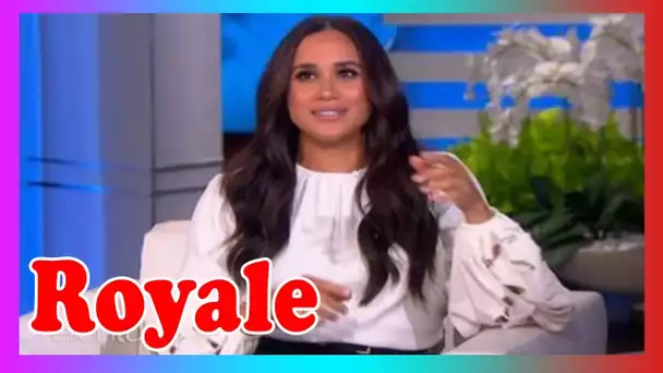 Meghan Markle fait une int3rview assise sur l'émission d'Ellen DeGeneres