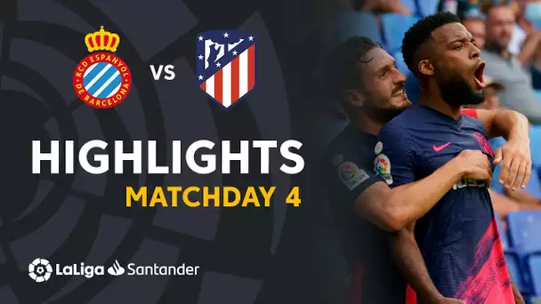 Resumen de RCD Espanyol vs Atlético de Madrid (1-2)