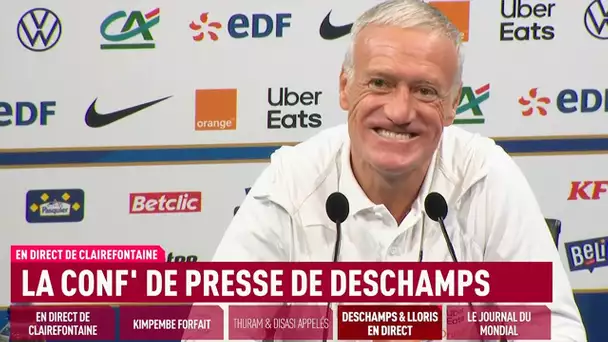 Coupe du monde 2022 - Deschamps explique les arrivées de Marcus Thuram et Axel Disasi