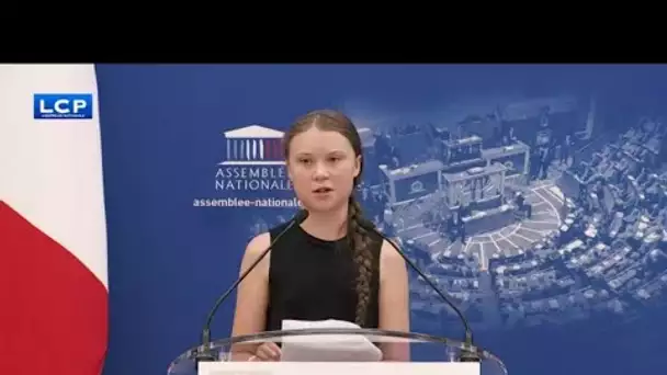 REPLAY - Le discours de GRETA THUNBERG à l'Assemblée nationale française