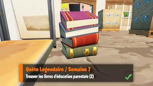 RAMASSER DES LIVRES D'EDUCATION PARENTALE A HOLLY HATCHERY OU RETAIL ROW (2) - QUETE LEGENDAIRE