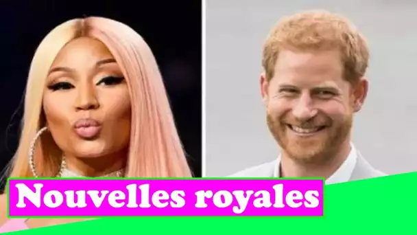 Le prince Harry a été surnommé un "vrai homme" par Nicki Minaj pour avoir choisi Meghan plutôt que l