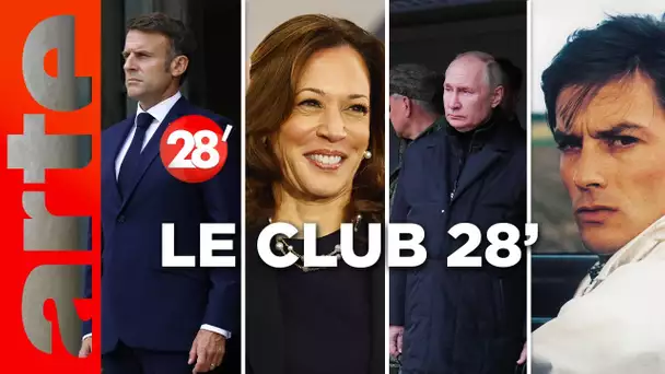 Kamala Harris, nommer un Premier ministre, Alain Delon… : le Club 28' ! - 28 Minutes - ARTE