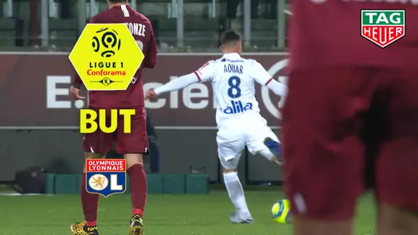 But Houssem AOUAR (90' +4) / FC Metz - Olympique Lyonnais (0-2)  (FCM-OL)/ 2019-20