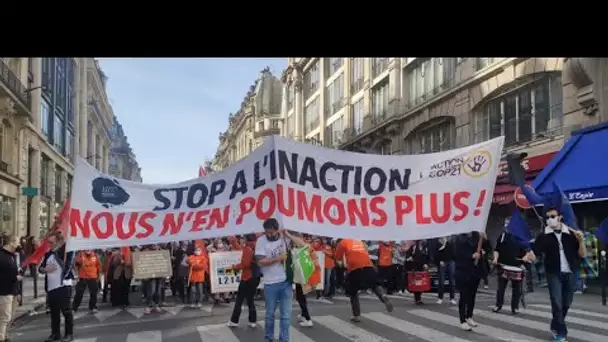 Marche pour le climat : à Paris, les manifestants dénoncent la "trahison" de l'exécutif