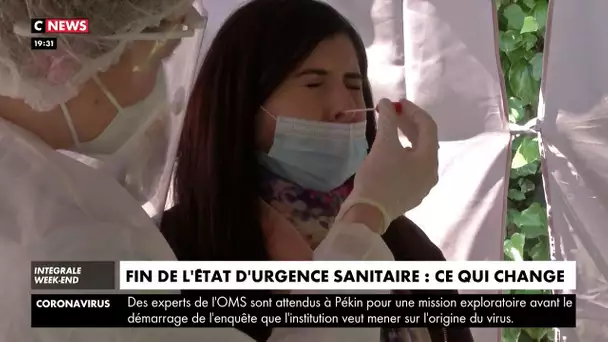 Fin de l'état d'urgence sanitaire : ce qui va changer