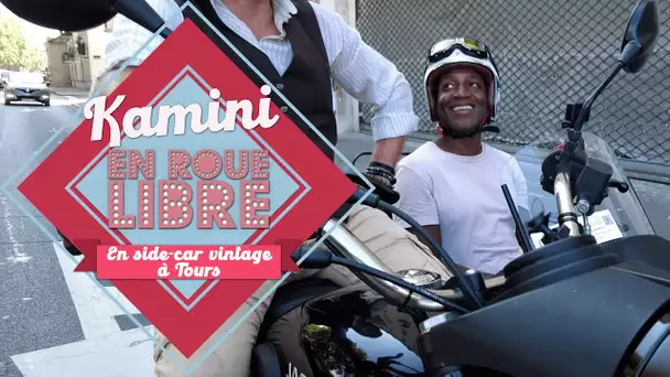 Indre-et-Loire : Kamini en roue libre en side-car vintage à Tours