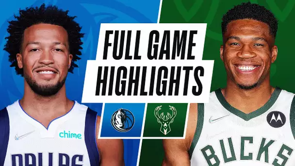 MAVERICKS at BUCKS | NBA PRESEASON FULL GAME HIGHLIGHTS | October 15, 2021