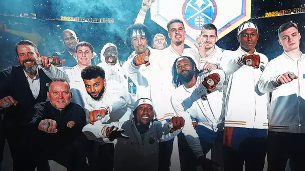 Denver Nuggets FULL NBA Championship 2022-23 Ring Ceremony💍