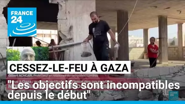 Cessez-le-feu à Gaza : des négociations "qui se sont enlisées" avec des objectifs "incompatibles"