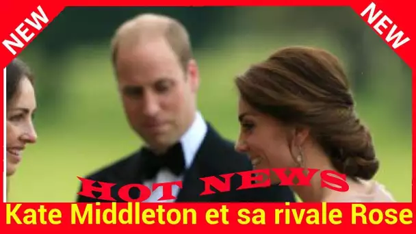 Kate Middleton et sa rivale Rose Hanbury ont beaucoup de points communs…