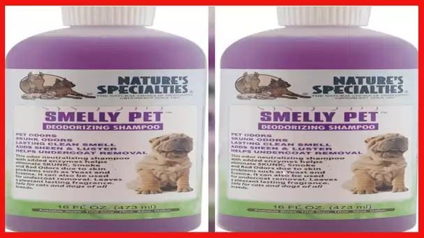 Nature's Specialties Smelly Pet Dog Shampoo for Pets, Natural Choice for Professional Groomers