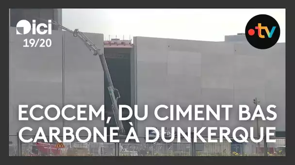 Ecocem, l'usine qui développe le ciment bas carbone, une ambition environnementale Dunkerquoise