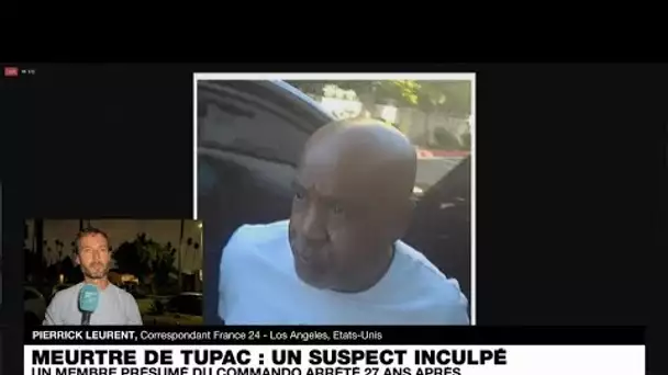 États-Unis : un suspect inculpé du meurtre de la légende du rap Tupac, 27 ans après • FRANCE 24