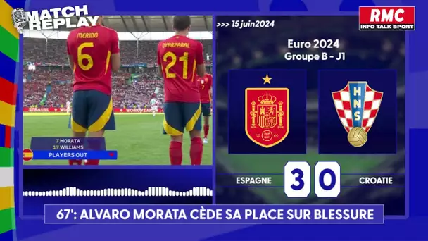 Euro 2024 : Le match replay RMC de la victoire de l'Espagne contre la Croatie