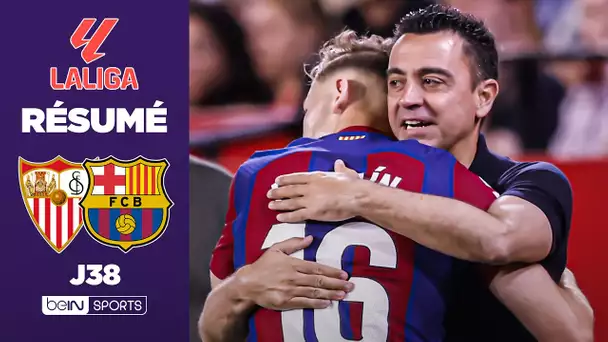 Résumé : Le FC Barcelone l'emporte à Séville pour la DERNIÈRE DE XAVI !