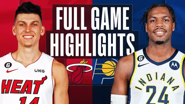 HEAT at PACERS | NBA FULL GAME HIGHLIGHTS | November 4, 2022