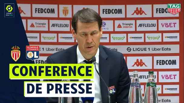 Conférence de presse AS MONACO - OLYMPIQUE LYONNAIS (2-3)  / 2020/2021