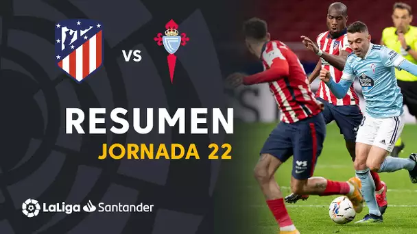 Resumen de Atlético de Madrid vs RC Celta (2-2)