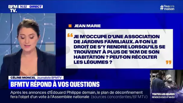 Je m'occupe d'une association de jardins familiaux, puis-je m'y rendre? BFMTV répond à vos questions