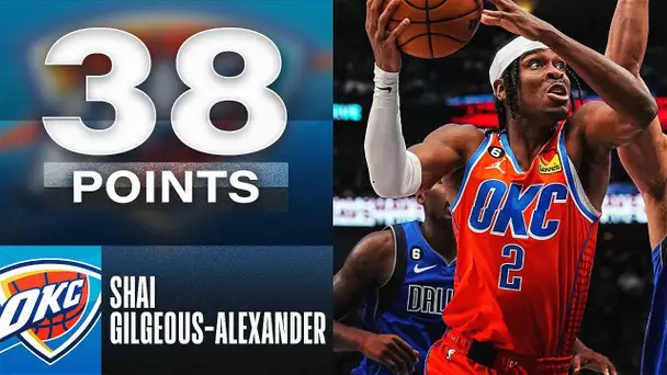 Shai Gilgeous-Alexander Fuels Thunder Comeback With 38 PTS & 9 AST 🔥