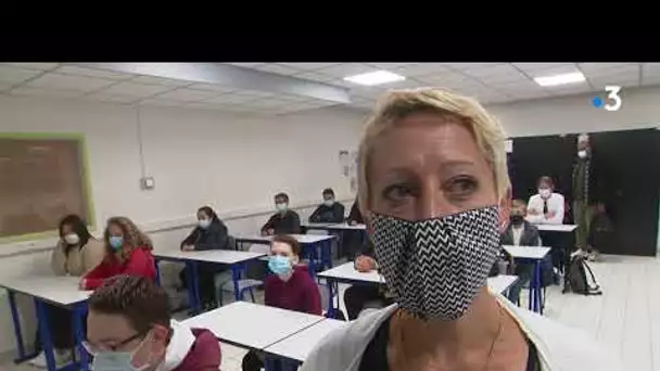 Rentrée au lycée sur fond de Covid à Hénin Beaumont