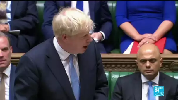 Pour Boris Johnson, l'accord de divorce avec l'UE est "inacceptable"