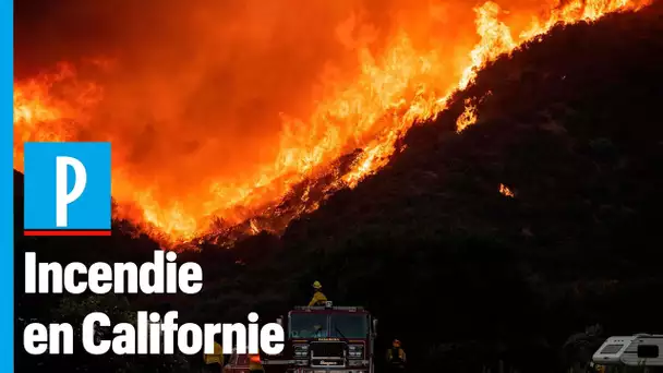 Un gigantesque incendie ravage la Californie, 8000 personnes évacuées