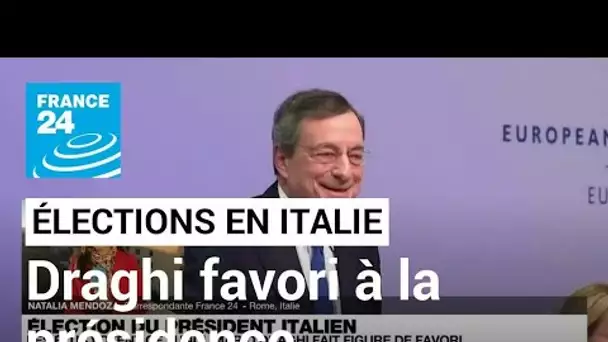 Italie : dans la course à la présidence, Mario Draghi fait figure de favori • FRANCE 24