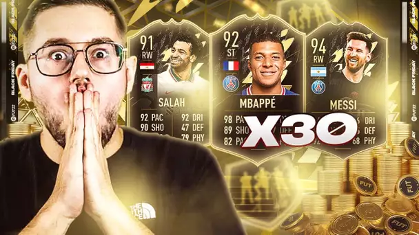 INCROYABLEEE!!! J'OUVRE 30 PACKS TOTW PREMIUM POUR LA BEST OF TOTW !