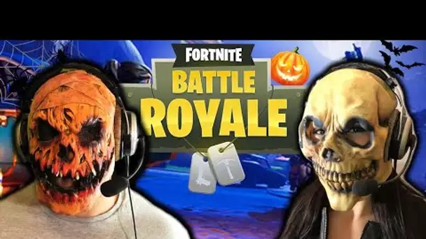 MAJ FORTNITE : HALLOWEEN ! 🎃 ON JOUE AVEC DES MASQUES !!! TOP 1 ou PAS ?