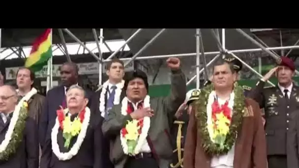 Le président bolivien Evo Morales annonce sa démission