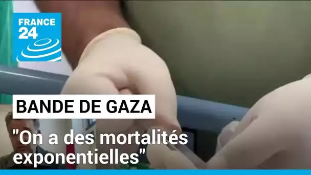 Situation humanitaire à Gaza : "On a des mortalités exponentielles" • FRANCE 24