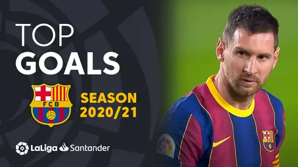 TOP 10 GOLES FC Barcelona LaLiga Santander 2020/2021