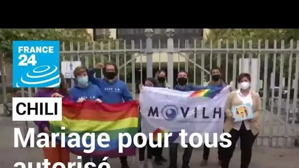 Chili : le mariage pour tous validé par le Parlement • FRANCE 24