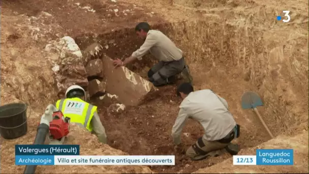 Dans l'Hérault, près de Montpellier un site antique découvert sur le chantier d'un futur lotissement