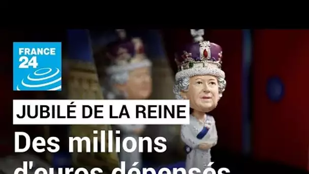 Royaume-Uni : pour le jubilé de la reine, des millions d'euros dépensés en souvenirs royaux