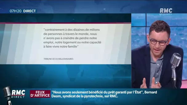 Quand des millionnaires réclament... d'être plus taxés