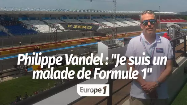 Philippe Vandel, speaker officiel du Grand Prix de France : "Je suis un malade de F1"