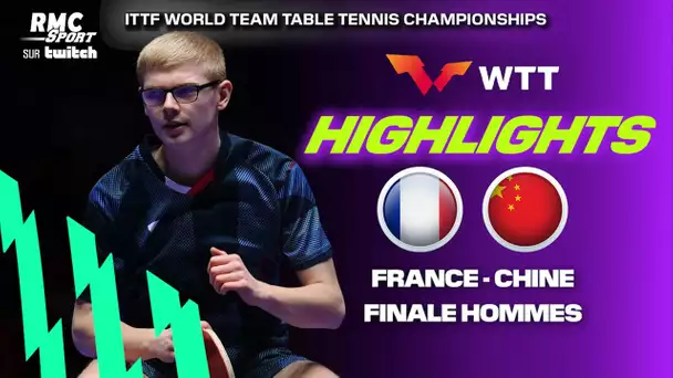 Mondiaux de tennis de table : Les Bleus terrassés par la Chine en finale