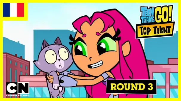 Teen Titans Go en français 🇫🇷 | Concours Teen Titans Top Talent - Round 3 | Épisode complet