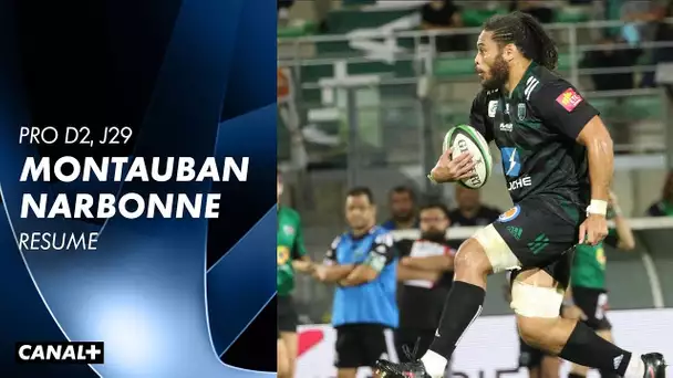 Résumé : Montauban / Narbonne - Pro D2 J29