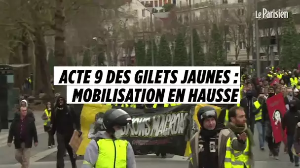 Acte 9 des Gilets jaunes : mobilisation en hausse