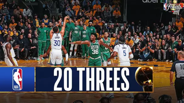 Celtics & Warriors Set New Finals Record With 20 Combined Threes 🔥