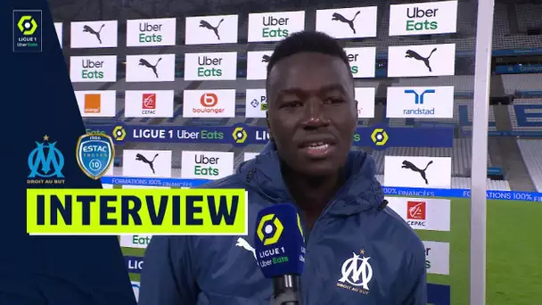 Interview de fin de match : OLYMPIQUE DE MARSEILLE - ESTAC TROYES (1-0)  / 2021/2022