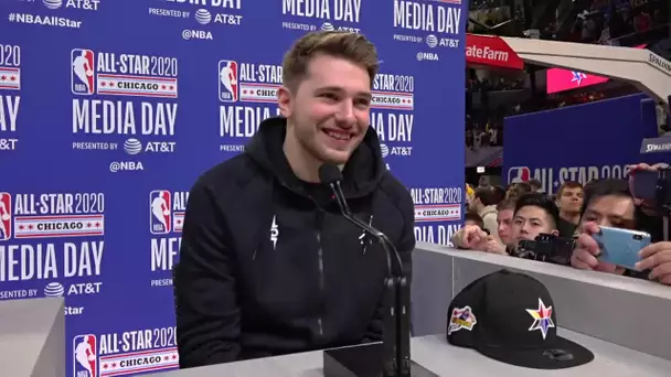 Luka Doncic Full Media Day Availability