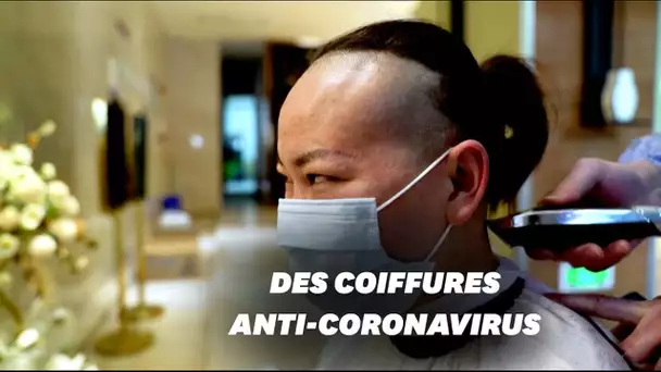 Contre le coronavirus, ce coiffeur de Wuhan coupe gratuitement les cheveux des infirmières