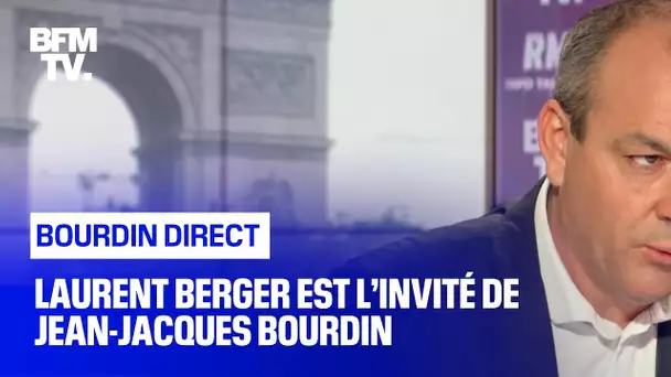 Laurent Berger face à Jean-Jacques Bourdin en direct