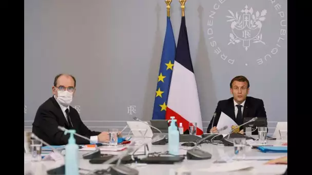 Emmanuel Macron fin stratège face à la 3e vague