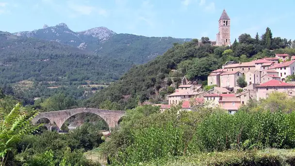 Balades occitanes : la voie verte, ancienne voie ferrée, passe par les Gorges d'Héric et Olargues